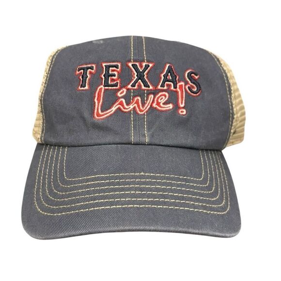 Texas Rangers Texas Live! Trucker Hat Mesh Back Snapback Cap Multicolor 47 brand - Picture 1 of 5